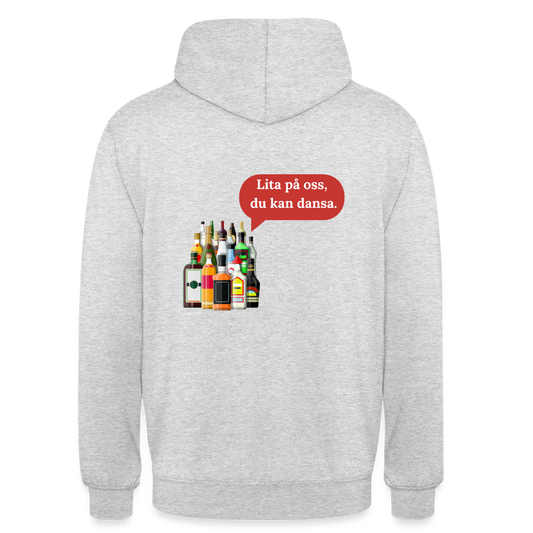 Lita på oss, du kan dansa Hoodie Unisex - ljusgråmelerad