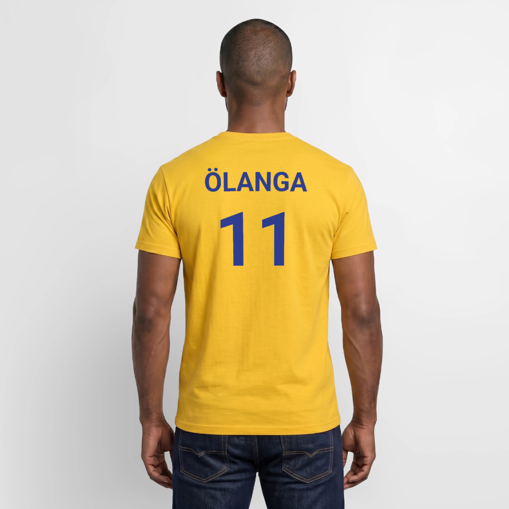 Ölanga T-shirt herr - gul