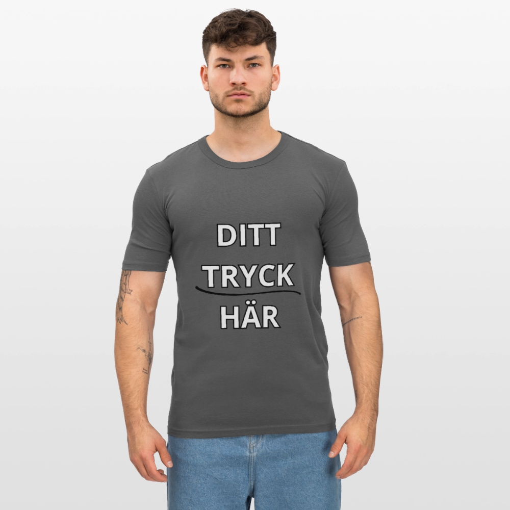 Men's Slim Fit T-Shirt - grafitgrå