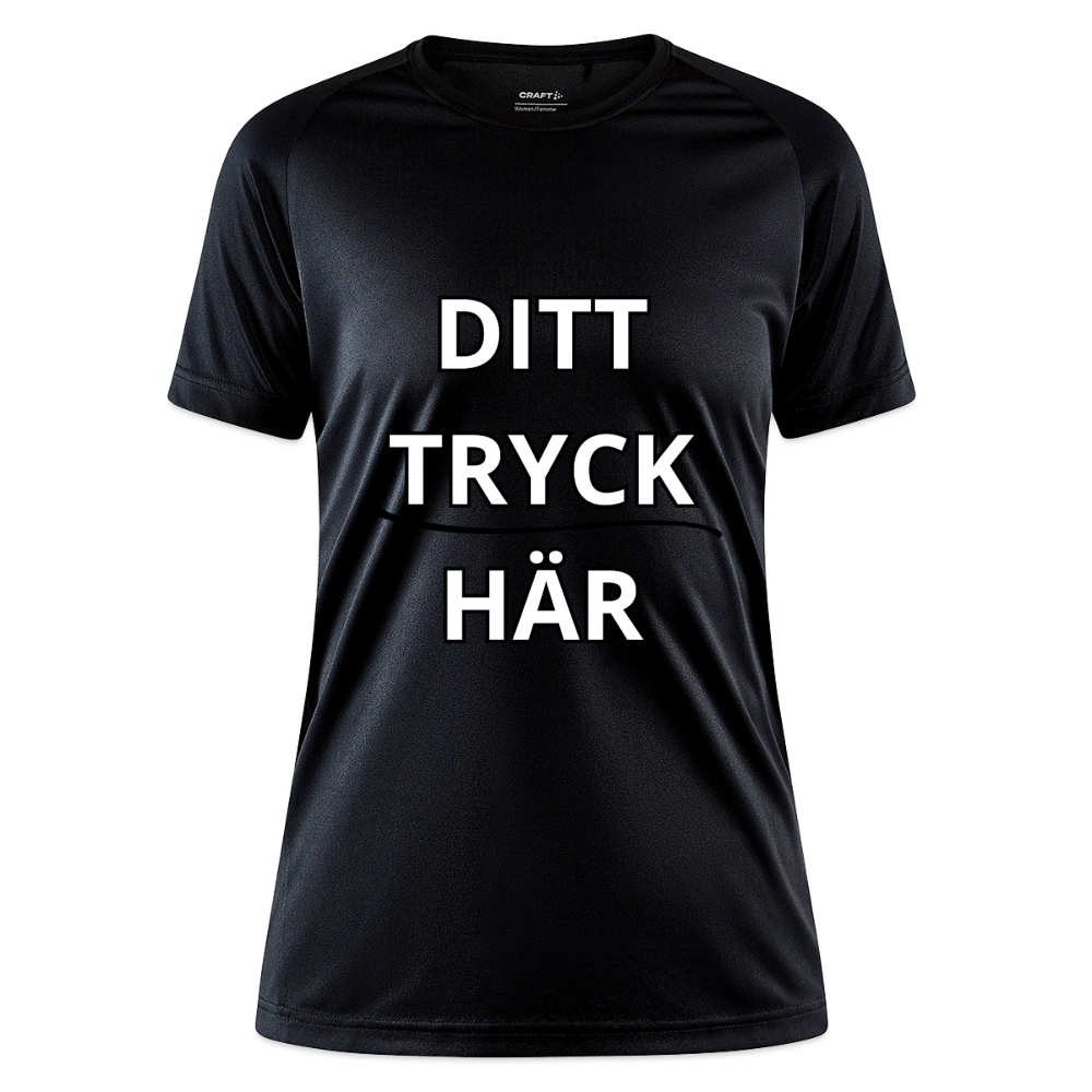 CRAFT tränings-T-shirt Core Unify dam - svart