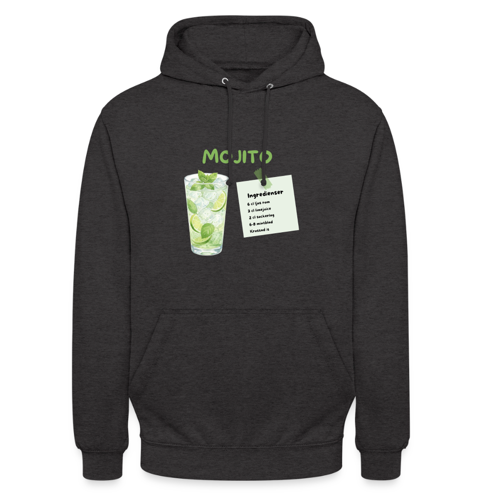 Mojito Hoodie Unisex - kolgrå