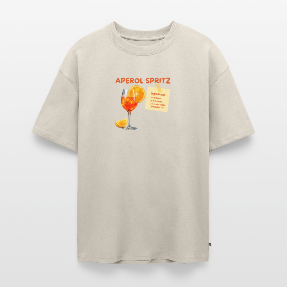 Aperol Spritz Oversized premium-T-shirt unisex - beige