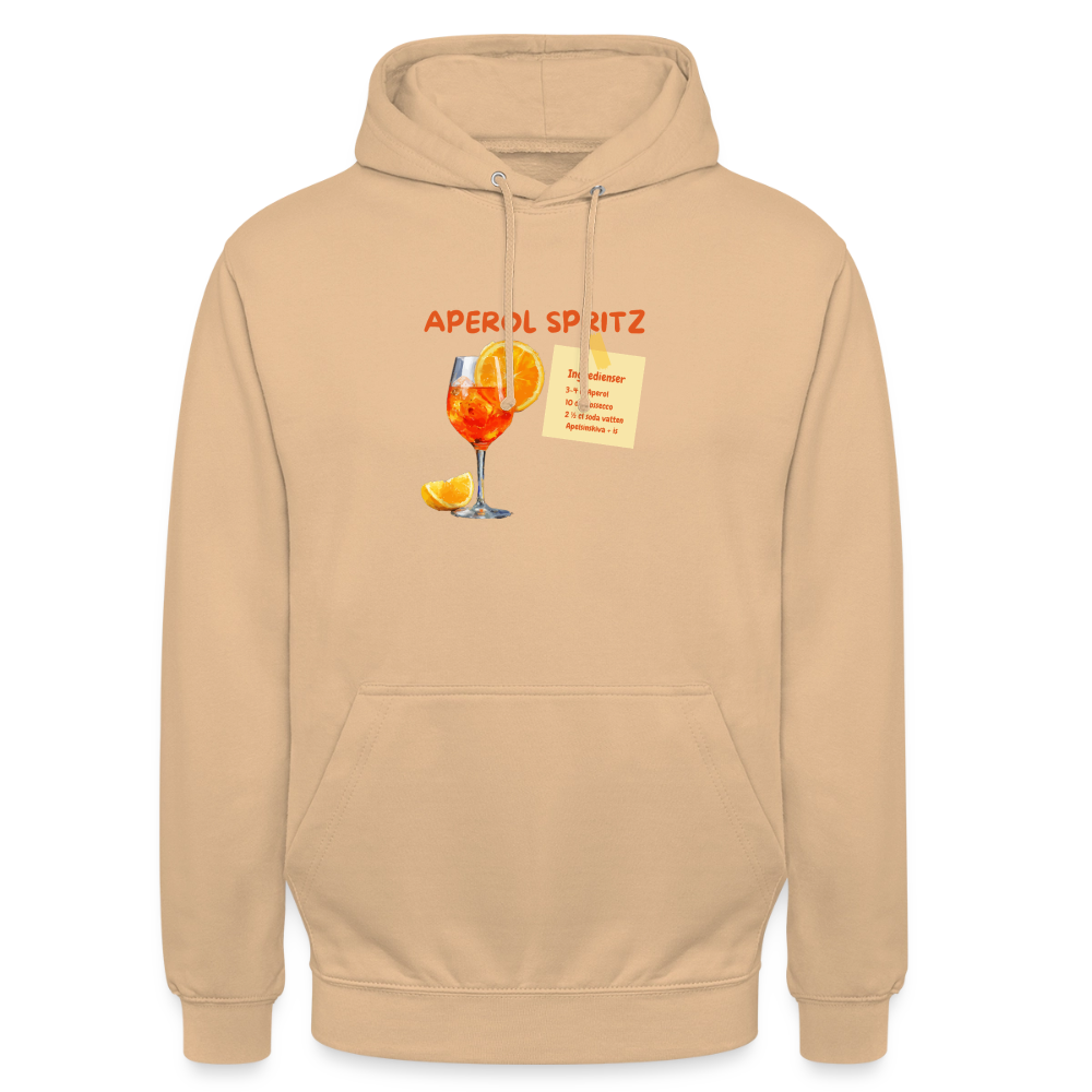 Aperol spritz Hoodie Unisex - persika