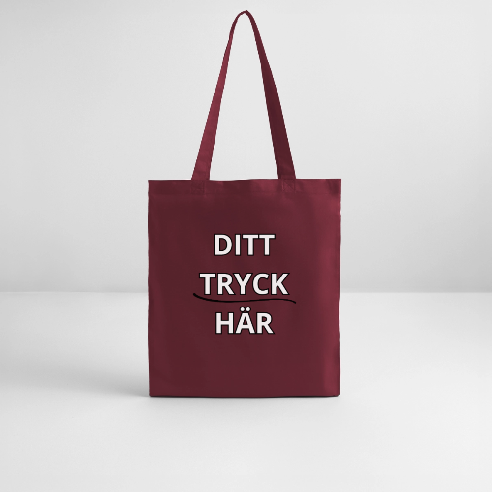 Stanley/Stella Organic Tote Bag - vinröd