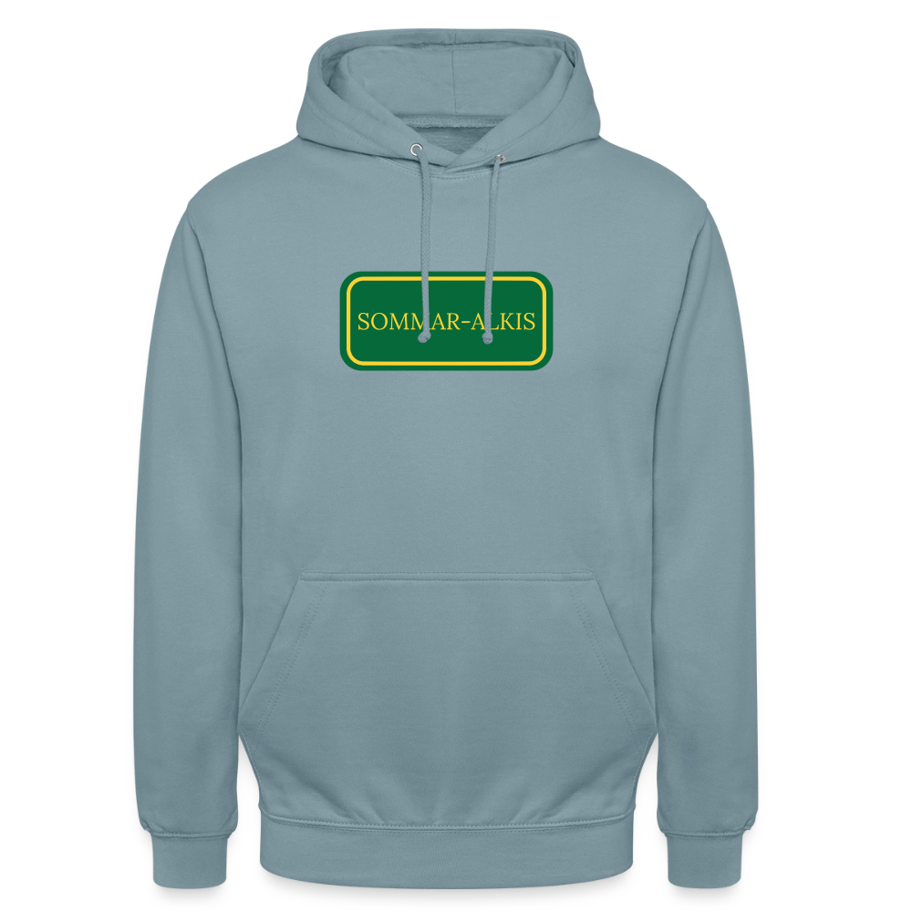 Sommar-alkis Hoodie Unisex - dimblå