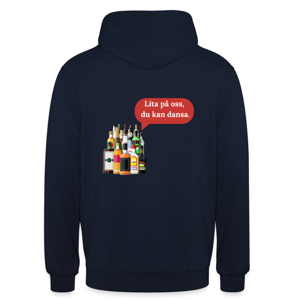 Lita på oss, du kan dansa Hoodie Unisex - marinblå