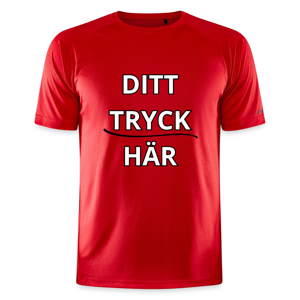 CRAFT tränings-T-shirt Core Unify - röd