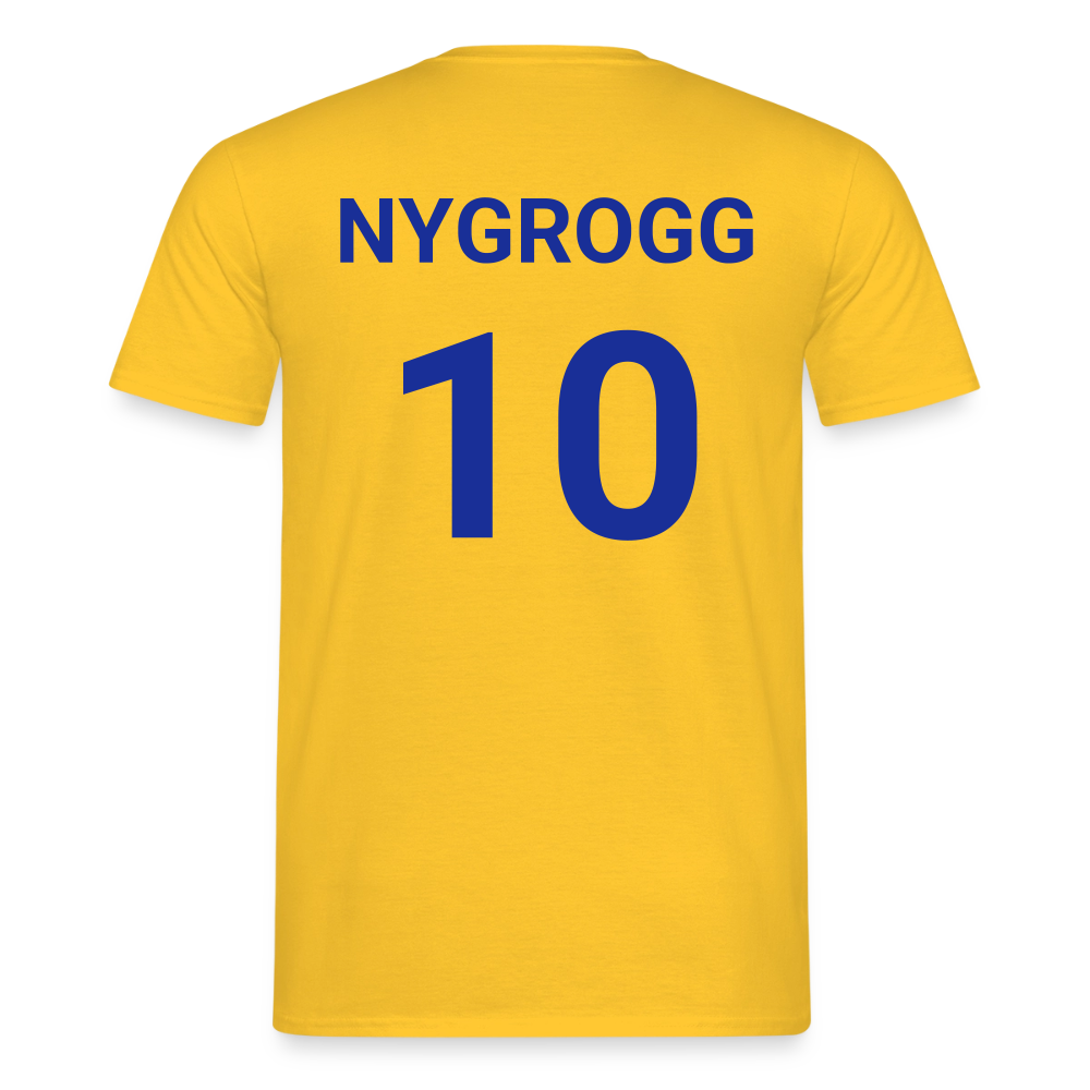 Nygrogg T-shirt herr - gul