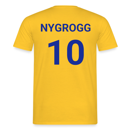 Nygrogg T-shirt herr - gul